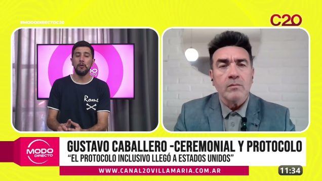 Modo Directo | Protocolo inclusivo – Gustavo Caballero
