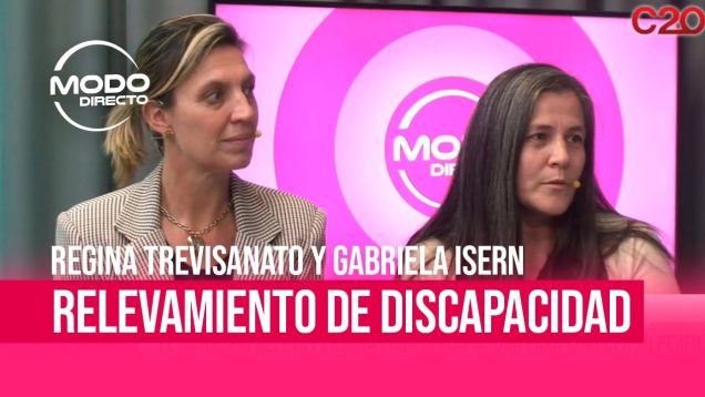 Modo Directo | Regina Trevisanato y Gabriela Isern – Relevamiento de Personas con Discapacidad