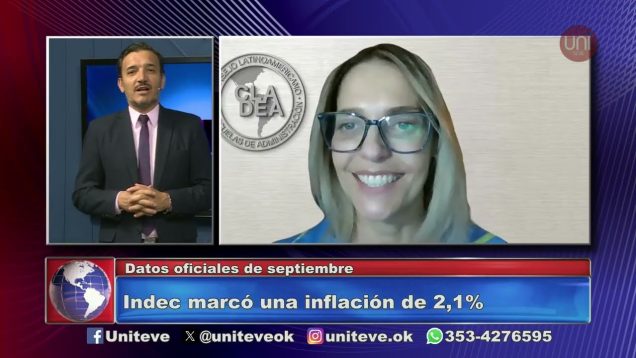 Uniteve Noticias | El Indec marcó una inflación del 2,1%