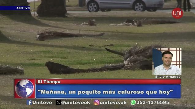 Uniteve Noticias | El tiempo durante el fin de semana largo