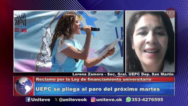 Uniteve Noticias | Los gremios docentes anunciaron un nuevo paro