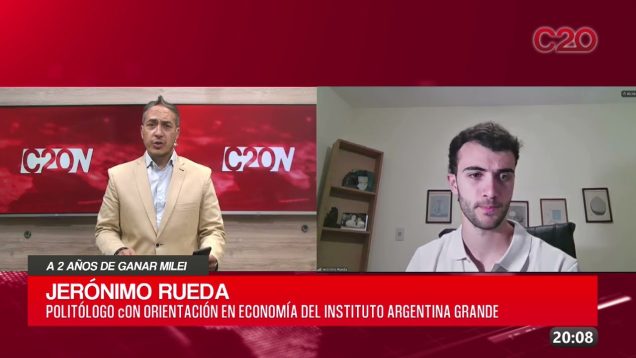 C20 Noticias | A 2 años de ganar Milei – Jerónimo Rueda