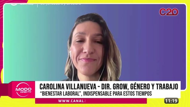 Modo Directo | Bienestar laboral – Carolina Villanueva