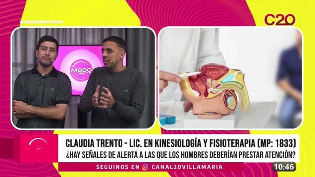 Modo Directo | Cuidar el suelo pélvico también es cosa de hombres – Claudia Trento
