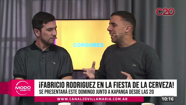 Modo Directo | La fiesta de la cerveza – Fabricio Rodriguez