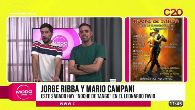 Modo Directo | Leonardo Favio – Jorge Ribba y Mario Campani