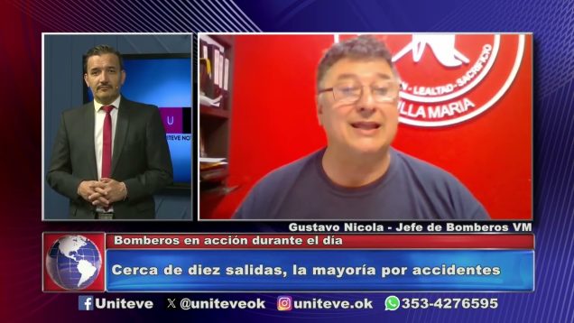 Uniteve Noticias | Incendio en barrio Parque Norte