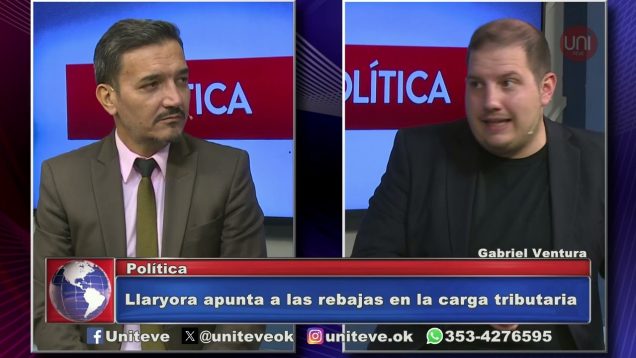 Uniteve Noticias | Llaryora presentó el Presupuesto 2026 con una histórica reducción de impuestos