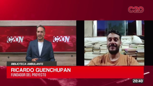 C20 Noticias | Biblioteca ambulante – Ricardo Guenchupan