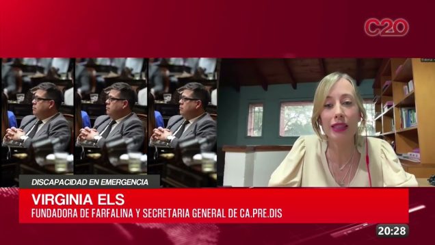 C20 Noticias | Discapacidad en emergencia – Virginia Els