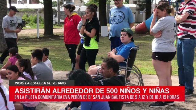 C20 Noticias | Inició la escuela de verano – Fernando Badrán y Alejandro Mana