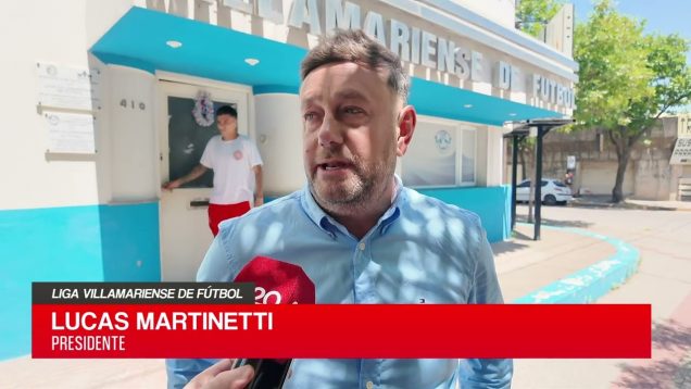 C20 Noticias | Liga Villamariense de Fútbol – Lucas Martinetti