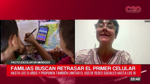 C20 Noticias | Pacto escolar en Mendoza – Mariana Domínguez