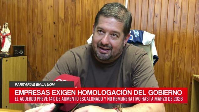 C20 Noticias | Paritarias en La UOM – Leonardo Lualdi