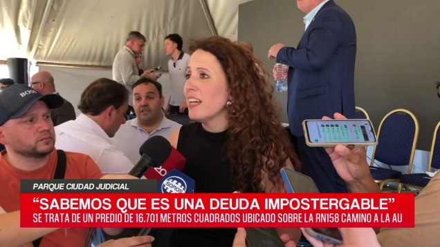 C20 Noticias | Parque ciudad judicial – Itatí Demarchi