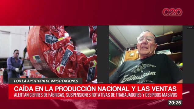 C20 Noticias | Por la apertura de importaciones – José Lilino