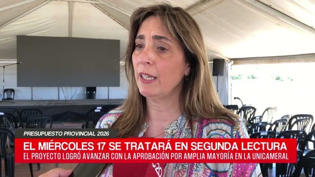 C20 Noticias | Presupuesto provincial 2026 – Verónica Navarro