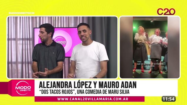 Modo Directo | “Dos Tacos Rojos” – Alejandra López y Mauro Adán