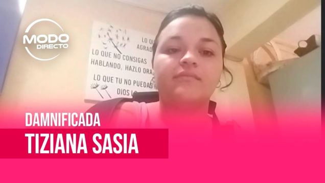 Modo Directo | Embestida por una camioneta – Tiziana Sasia