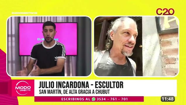 Modo Directo | Escultor – Julio Incardona