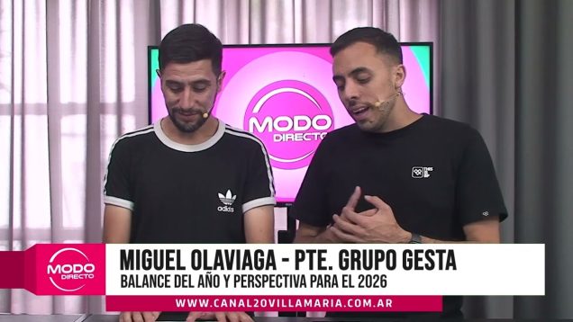 Modo Directo | Grupo Gesta – Miguel Olaviaga