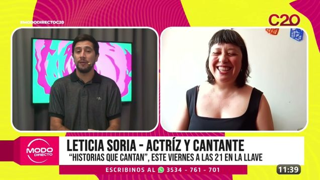 Modo Directo | “Historias que cantan” – Leticia Soria
