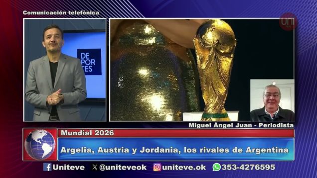 Uniteve Noticias | Argelia, Austria y Jordania: los rivales de Argentina