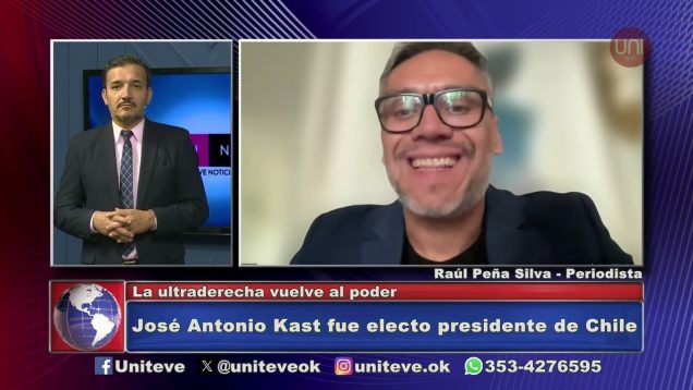 Uniteve Noticias | Jose Antonio Kast fue electo presidente de Chile