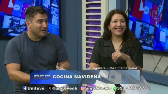 Uniteve Noticias | Lucas Aguilera, chef internacional, compartió ideas para la cocina de las fiestas
