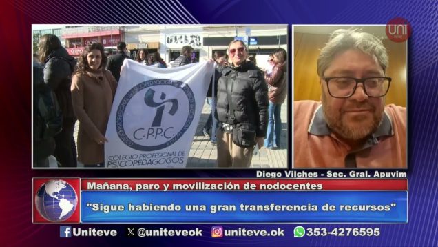 Uniteve Noticias | Paro y movilización Nodocente