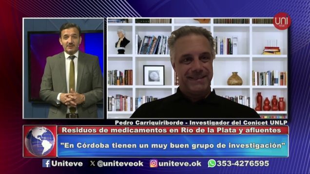 Uniteve Noticias | Residuos de medicamentos en Río de la Plata y afluentes