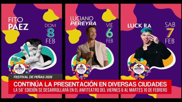 C20 Noticias | Festival de peñas 2026 – Dino Gagliese