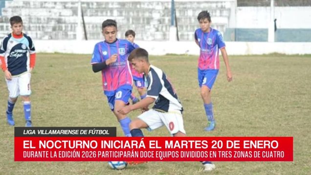 C20 Noticias | Liga Villamariense de fútbol – Lucas Martinetti