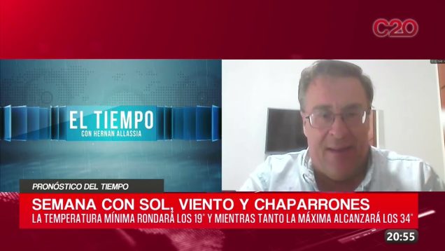 C20 Noticias | Pronóstico del tiempo – Hernán Allasia