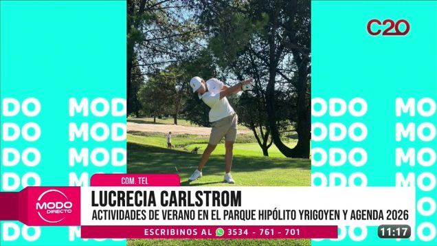 Modo Directo | Actividades de verano – Lucrecia Carlstrom