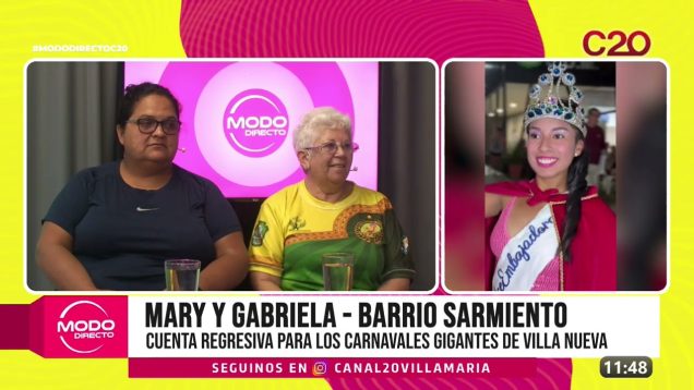 Modo Directo | Carnavales de Villa Nueva – Mary y Gabriela
