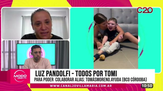 Modo Directo | Todos por Tomi – Luz Pandolfi
